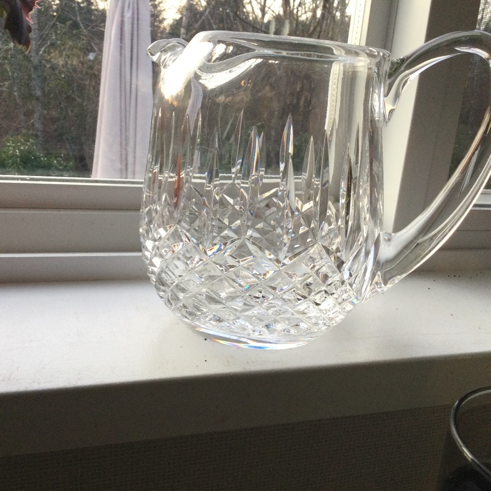 Signed Waterford Water Decanter Lismore Pattern